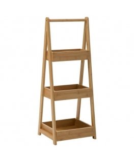 5five Simply Smart Bamboo Bathroom Shelf Green HARMONY, 3 shelves, bamboo