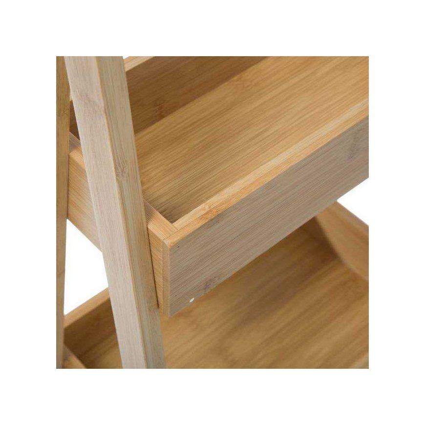 5five Simply Smart Bamboo Bathroom Shelf Green HARMONY, 3 shelves, bamboo – 2
