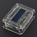 Arduino Uno case with space for LCD display extension v1.1 - transparent Arduino Uno case with space for LCD display extension v1.1 - transparent
