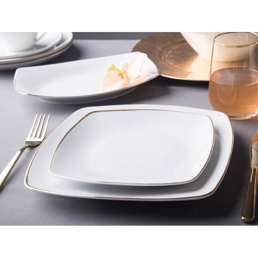 Lumarko SQUARE PLATE MARIAPAULA MODERN 20.5CM – 4