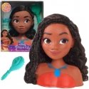 Nuken hiusten kampaus- ja muotoilupää Disney Princess Vaiana Moana + harja Nuken hiusten kampaus- ja muotoilupää Disney Princess Vaiana Moana + harja