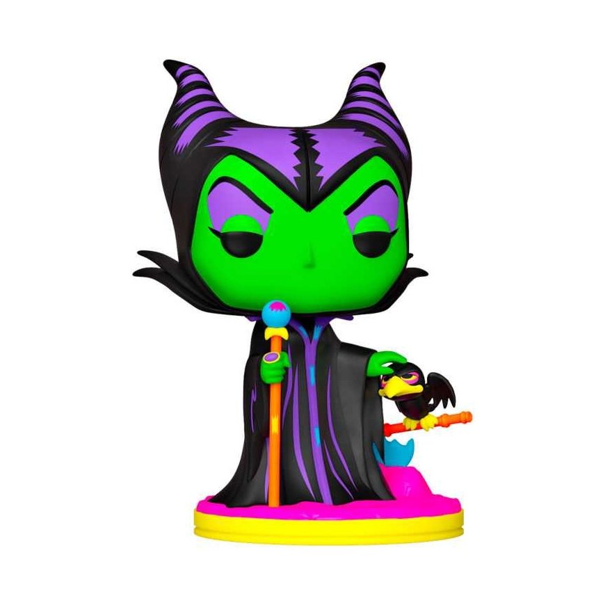 Funko POP -hahmo Disney Villains Maleficent Black Light Exclusive – 2
