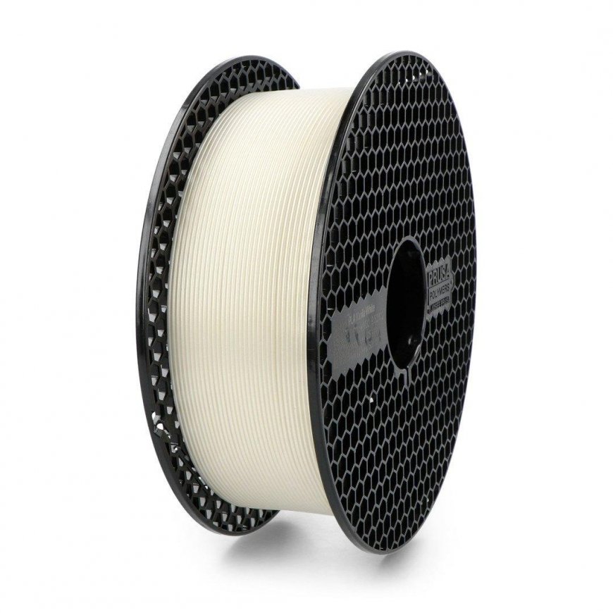 Plastikas Prusa PLA 1.75mm 1kg - Vanilla Baltas