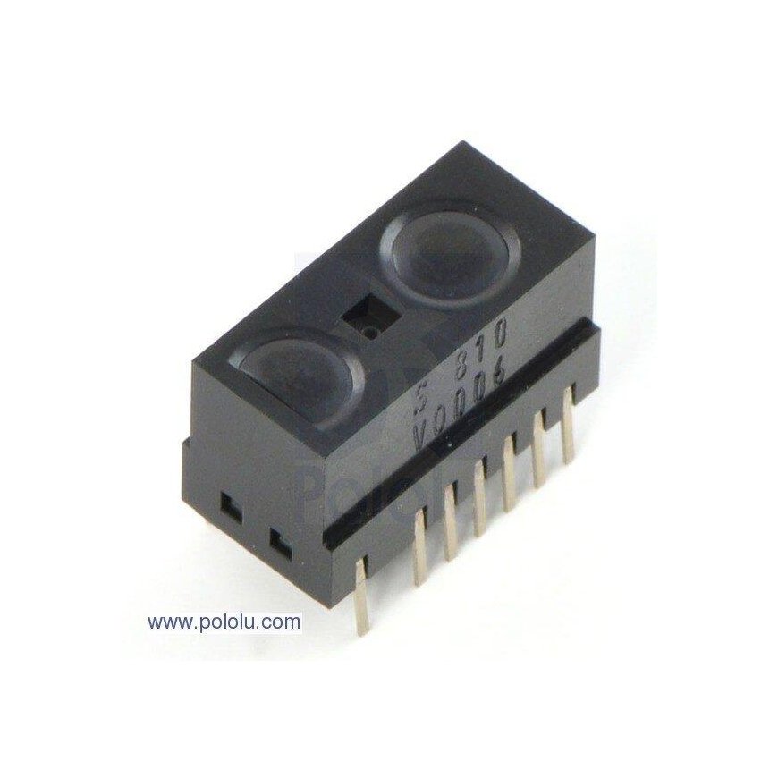 Sharp GP2Y0D810Z0F, digital distance sensor 10cm with PCB base, Pololu 1134 – 4