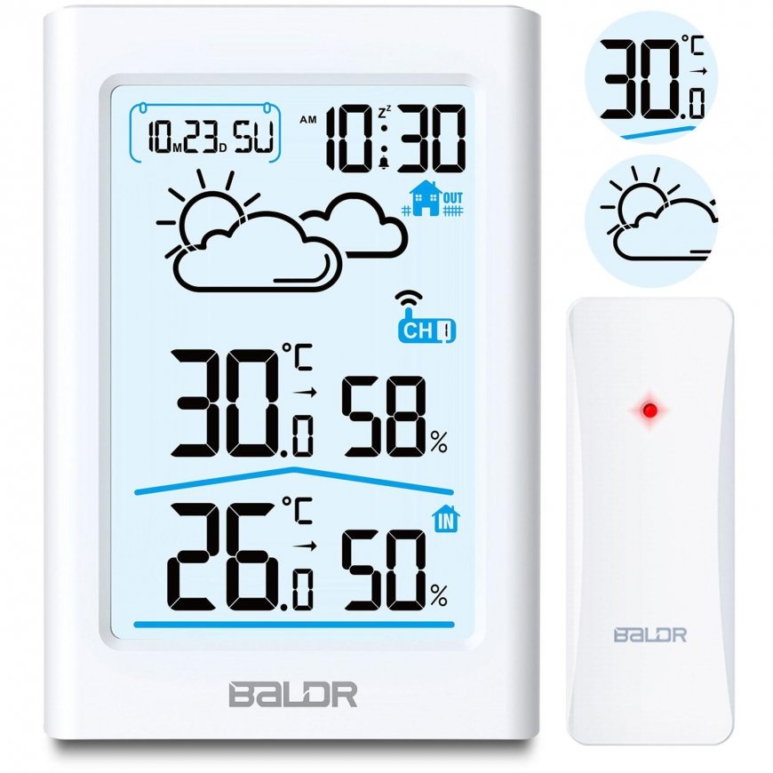 Berdsen Weather station with display BD-911 white