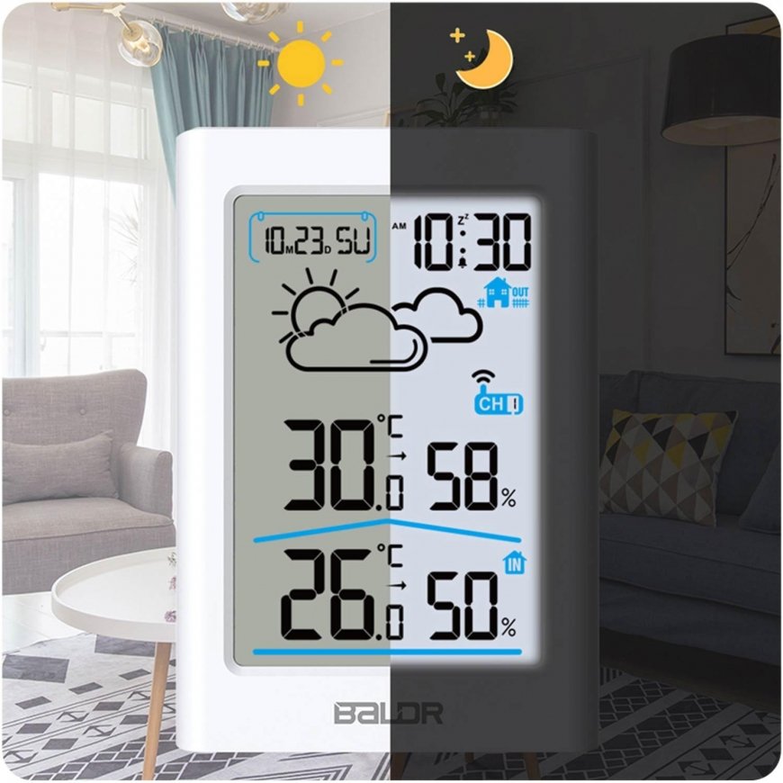 Berdsen Weather station with display BD-911 white – 5