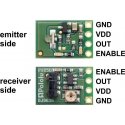 38kHz IR proximity sensor, fixed gain, high brightness, Pololu 2578