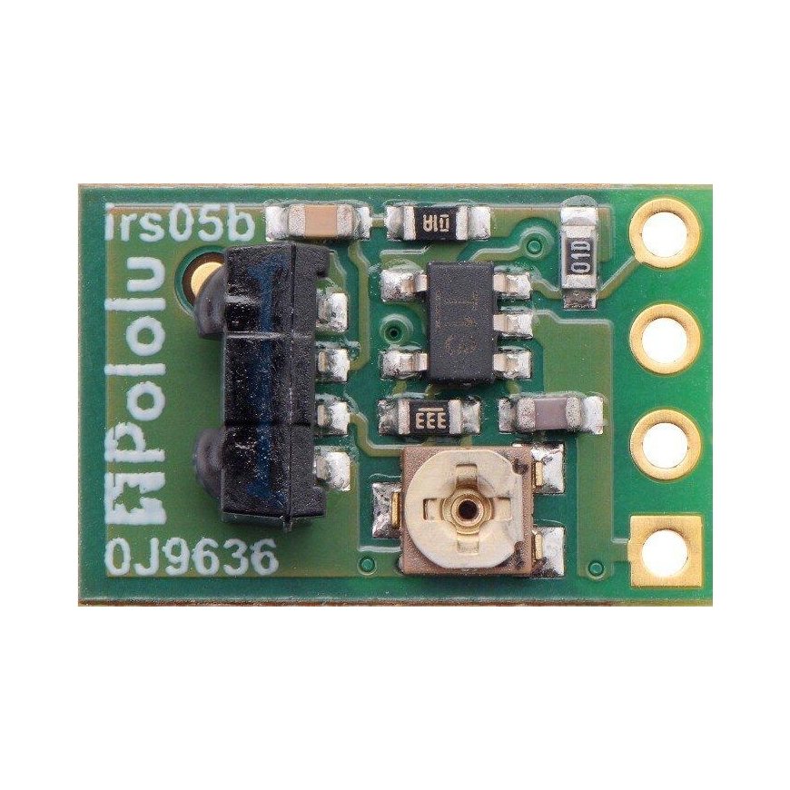 38kHz IR proximity sensor, fixed gain, high brightness, Pololu 2578 – 5