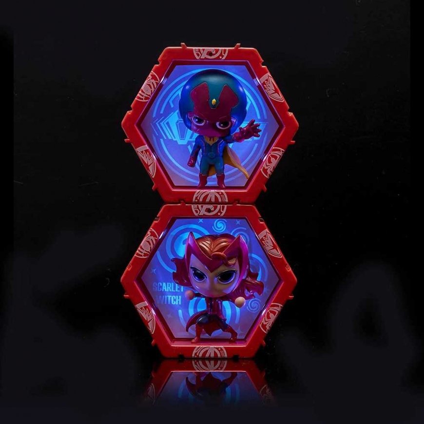 WOW STUFF - WOW PODS WOW! POD Marvel Vision + Scarlet led figures set – 3