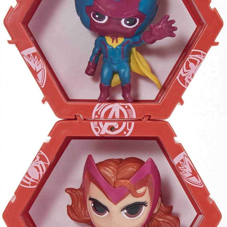 WOW STUFF - WOW PODS WOW! POD Marvel Vision + Scarlet led figures set – 4