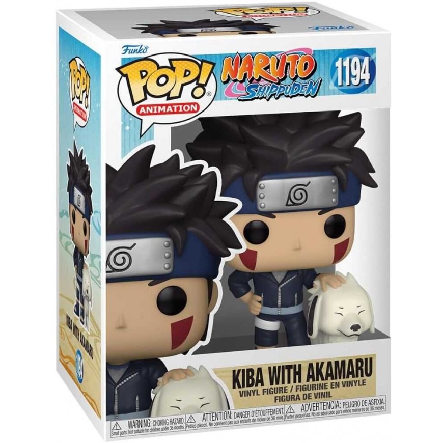 Funko POP! Naruto - Kiba with Akamaru – 4