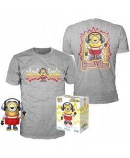 Funko POP! Minions Roller Skating Stuart Metallic Exclusive