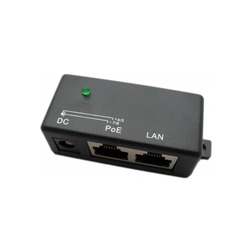 Extralink POE INJECTOR 1 PORT Ātrais Ethernet 48 V