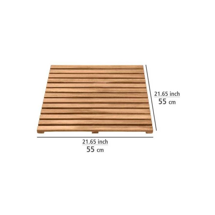 Wooden terrace tiles, acacia, 55 x 55 cm, WENKO – 4