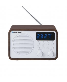 Blaupunkt PP7BT radio Portable Analog & digital White, Wood