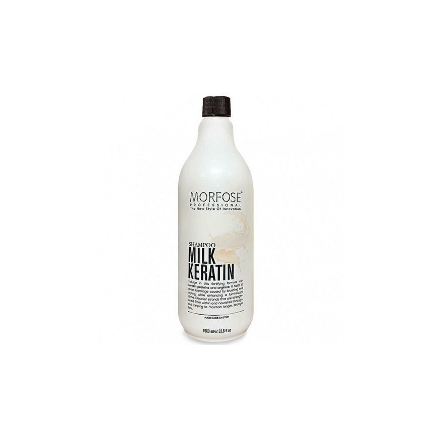 Morfose Milk Keratin Shampoo, 1000 ml