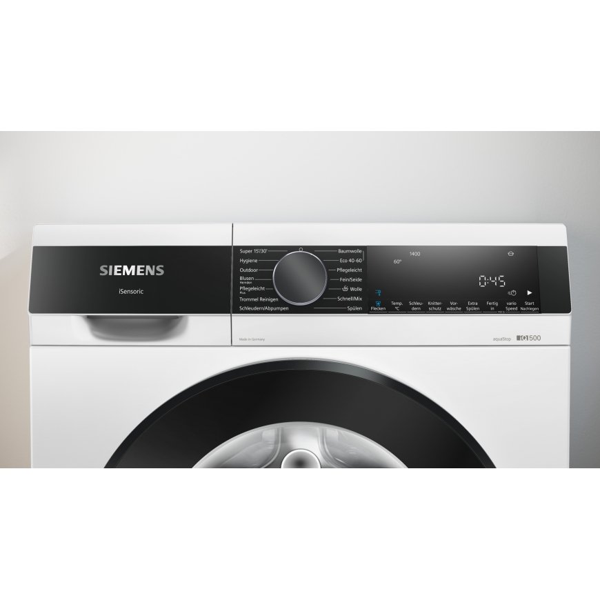 Siemens iQ500 WG44G2140 стиральная машина Фронтальная загрузка 9 kg 1400 RPM Белый – 2