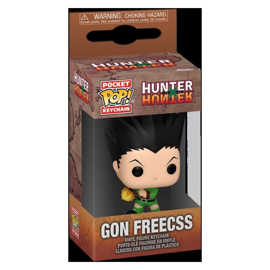 FUNKO POP! Raktų pakabutis: Hunter x Hunter - Gon Freecss – 2