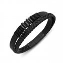 Diverse Double leather bracelet B1000400 Diverse Double leather bracelet B1000400