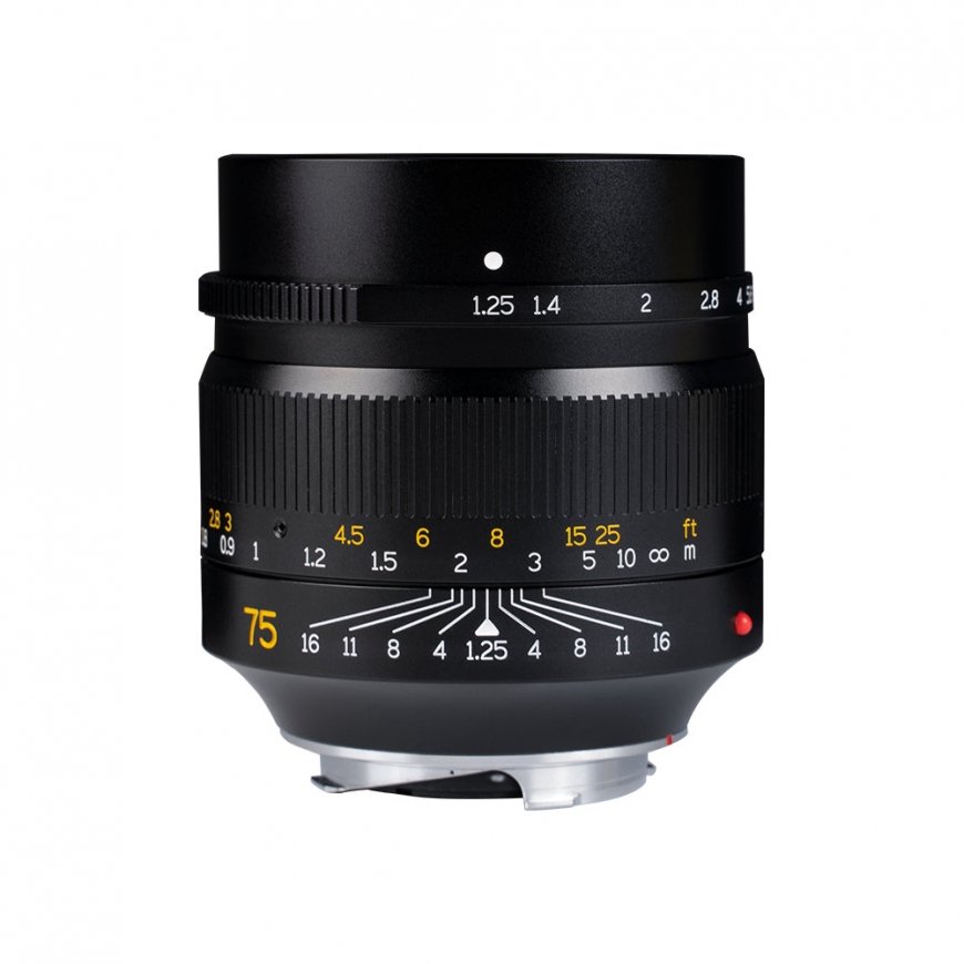 7Artisans 75mm F1.25 MILC Full-frame lens Black – 2