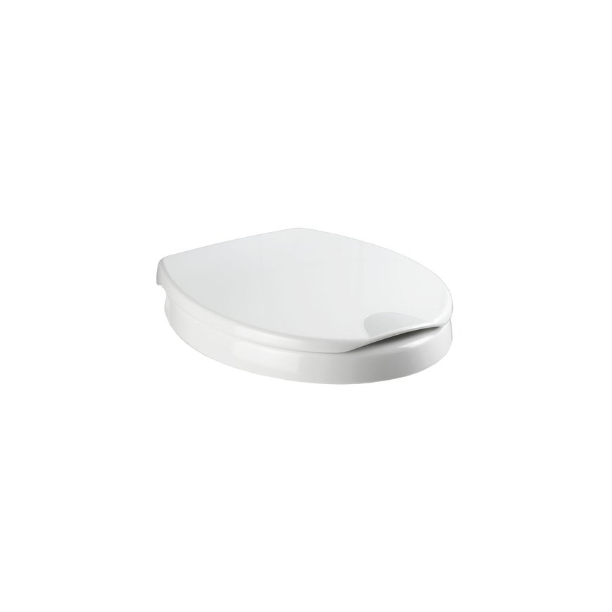 WENKO 21905100 WC-poti kaas Kõva prill-laud Alumiinium, Duroplast Valge – 2