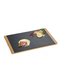 Kesper 38131 food service tray Rectangle Black, Wood
