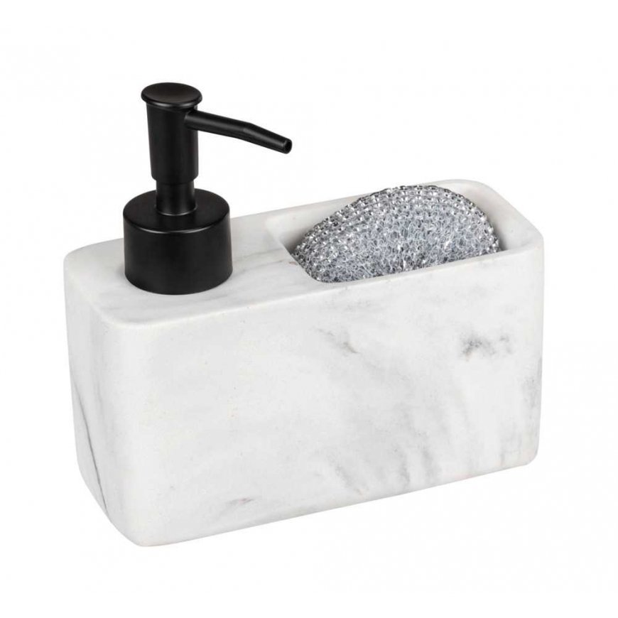 WENKO 54668100 soap dispenser 0.15 L Black, White – 2