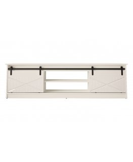 Cama RTV GRANERO spintelė 200x56,7x35 balta / blizgi balta