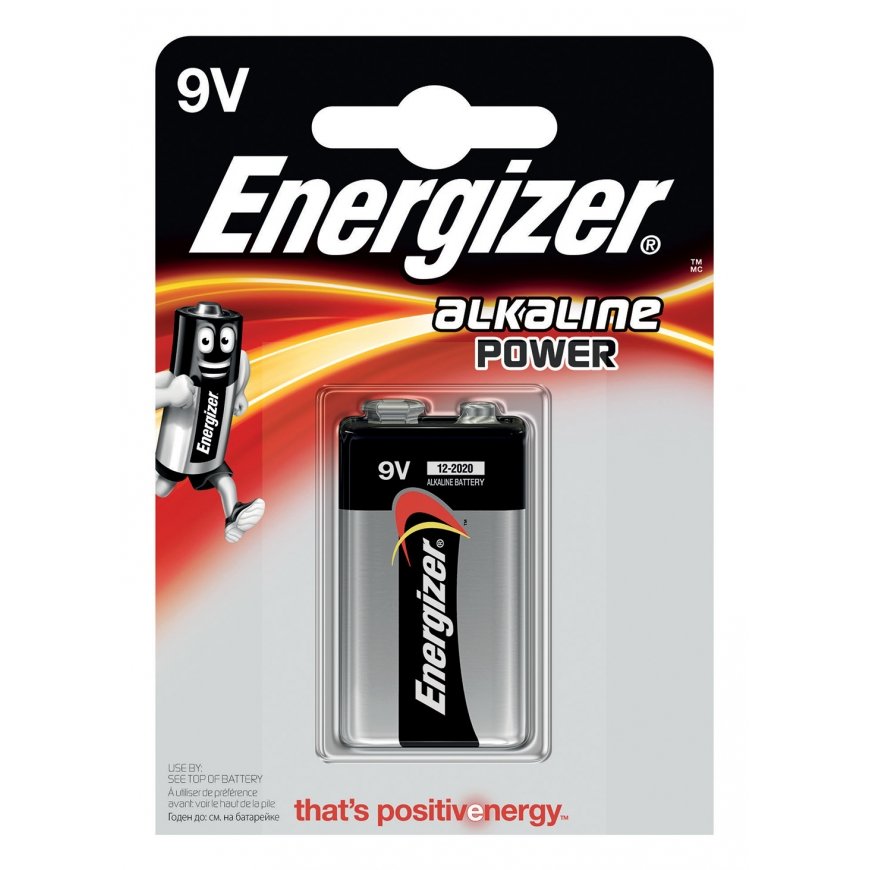 Energizer Alkaline Power Kertakäyttöinen akku 9V Alkali