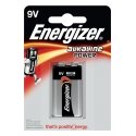 Energizer Alkaline Power Vienreizējas lietošanas baterija 9V Sārmaina akumulatoru baterija Energizer Alkaline Power Vienreizējas lietošanas baterija 9V Sārmaina akumulatoru baterija