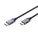 UNITEK C1626GY01-1.5M DisplayPort-kaapeli 1,5 m musta, Harmaa UNITEK C1626GY01-1.5M DisplayPort-kaapeli 1,5 m musta, Harmaa