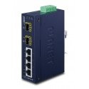 PLANET ISW-621TF сетевой коммутатор Неуправляемый L2 Fast Ethernet (10/100) Синий PLANET ISW-621TF сетевой коммутатор Неуправляемый L2 Fast Ethernet (10/100) Синий