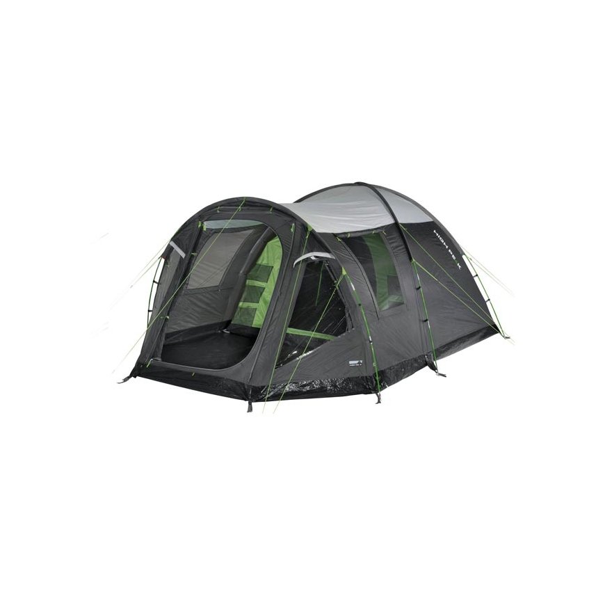 High Peak Santiago 5.0 Green, Grey Vis-a-vis tent