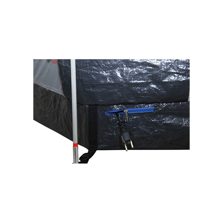 High Peak Santiago 5.0 Green, Grey Vis-a-vis tent – 4