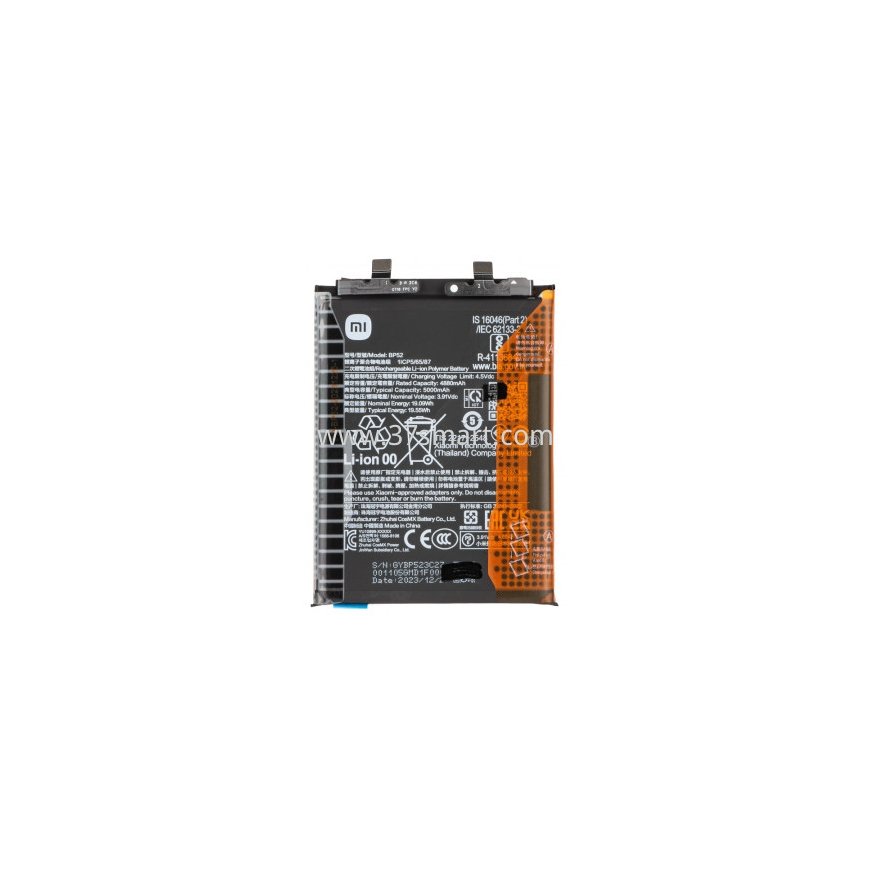 BP52 Xiaomi Original Battery 5000mAh (Service Pack) – 2