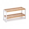 Zeller Present 18860 hylly Vapaasti seisova Bamboo, MDF-levy Valkoinen Zeller Present 18860 hylly Vapaasti seisova Bamboo, MDF-levy Valkoinen