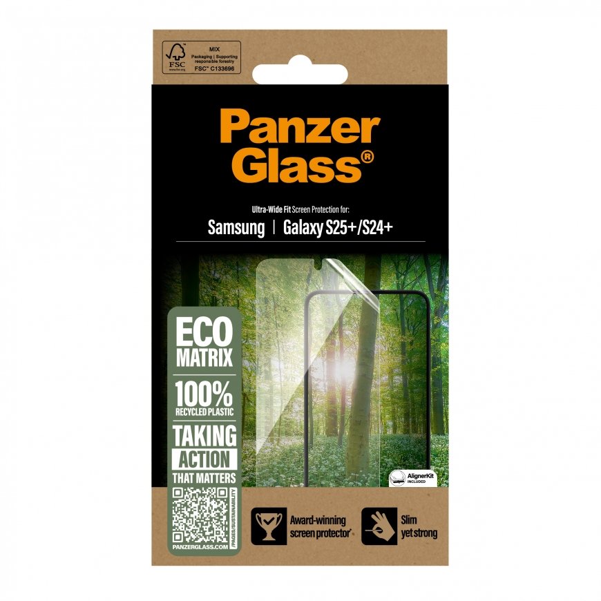 PanzerGlass Ultra Wide Fit ECO MATRIX Selge ekraanikaitse Samsung 1 tk – 3