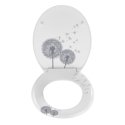 WENKO Astera Soft toilet seat Duroplast Grey, White WENKO Astera Soft toilet seat Duroplast Grey, White