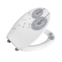 WENKO Astera Soft toilet seat Duroplast Grey, White WENKO Astera Soft toilet seat Duroplast Grey, White