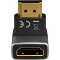 Goobay 72011 видео кабель адаптер HDMI Тип A (Стандарт) Черный, Серебристый Goobay 72011 видео кабель адаптер HDMI Тип A (Стандарт) Черный, Серебристый
