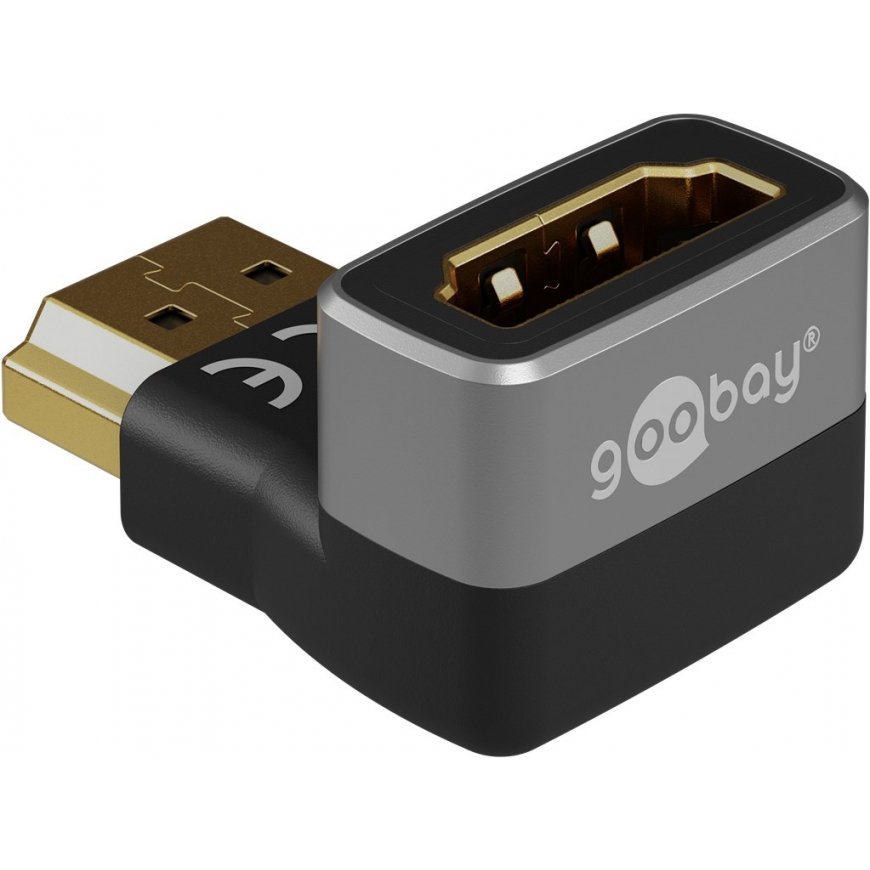 Goobay 72011 video cable adapter HDMI Type A (Standard) Black, Silver – 3