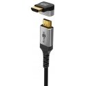 Goobay 72011 видео кабель адаптер HDMI Тип A (Стандарт) Черный, Серебристый Goobay 72011 видео кабель адаптер HDMI Тип A (Стандарт) Черный, Серебристый
