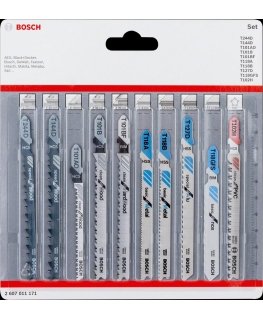 Bosch 2 607 011 171 jigsaw/scroll saw/reciprocating saw blade Jigsaw blade 10 pc(s)