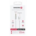 Swissten Audio Adapter Textile Lightning - 3.5mm Jack Cable 1.5m Swissten Audio Adapter Textile Lightning - 3.5mm Jack Cable 1.5m
