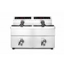 Hendi 215029 rasvakeitin Kaksois 16 L Erillinen 7000 W Hopea Hendi 215029 rasvakeitin Kaksois 16 L Erillinen 7000 W Hopea
