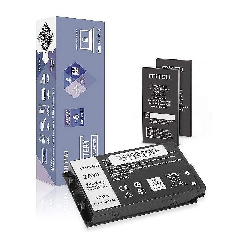 MITSU DELL LATITUDE RUGGED 3600mAh 7,4V