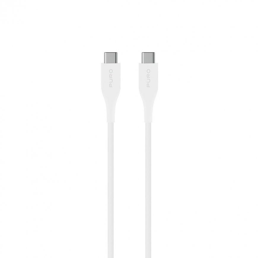 PURO CUSBCUSBCWHI USB kabelis USB 2.0 1 m USB C Balta