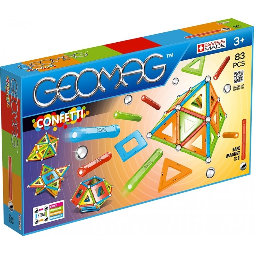 Geomag Confetti Neodīma magnēta rotaļlieta