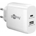 Goobay 65412 mobile device charger Headphones, Laptop, Smartphone, Tablet White AC Indoor Goobay 65412 mobile device charger Headphones, Laptop, Smartphone, Tablet White AC Indoor