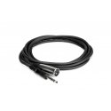 Hosa Technology STX-110M audiokaapeli 3 m 6.35mm TRS XLR (3-pin) musta